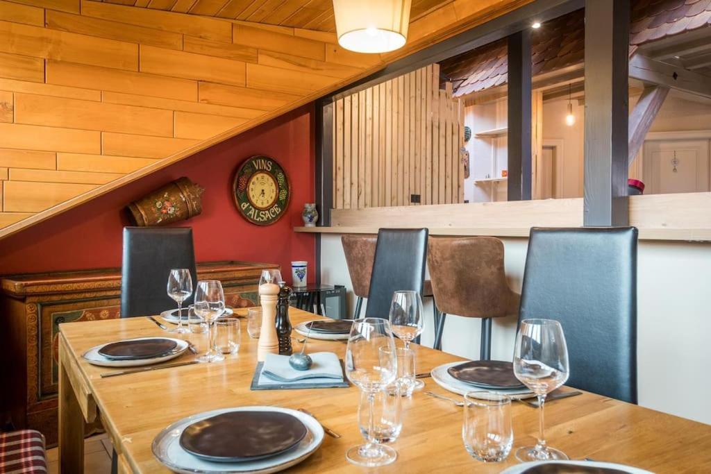 Le Kelsch, Loft Duplex 130M2 Avec Sauna, Proche Vignoble Marlenheim Bagian luar foto