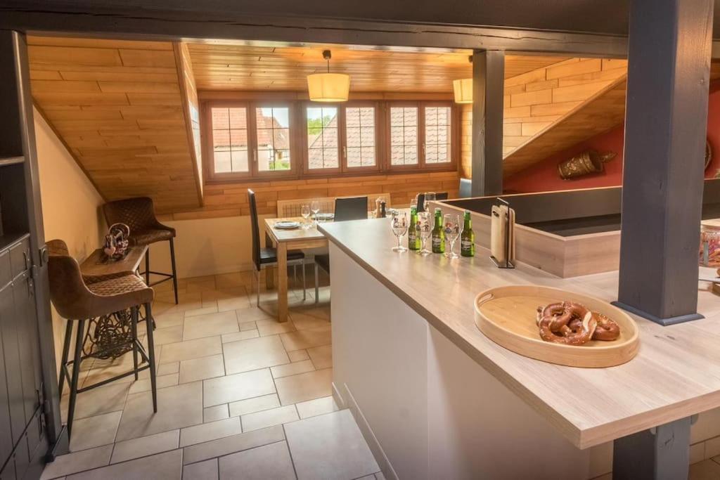 Le Kelsch, Loft Duplex 130M2 Avec Sauna, Proche Vignoble Marlenheim Bagian luar foto