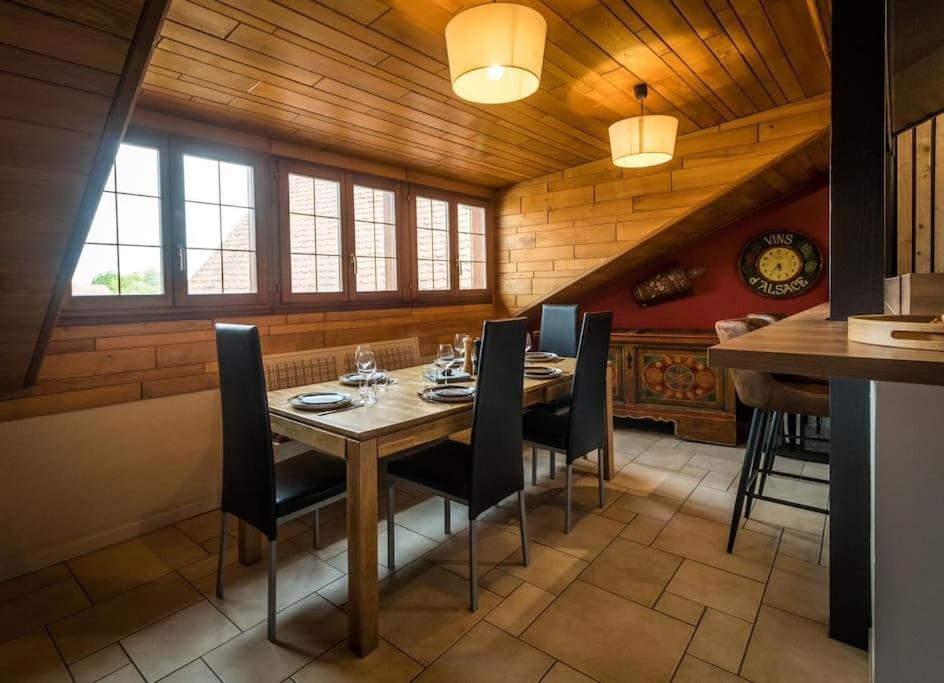 Le Kelsch, Loft Duplex 130M2 Avec Sauna, Proche Vignoble Marlenheim Bagian luar foto